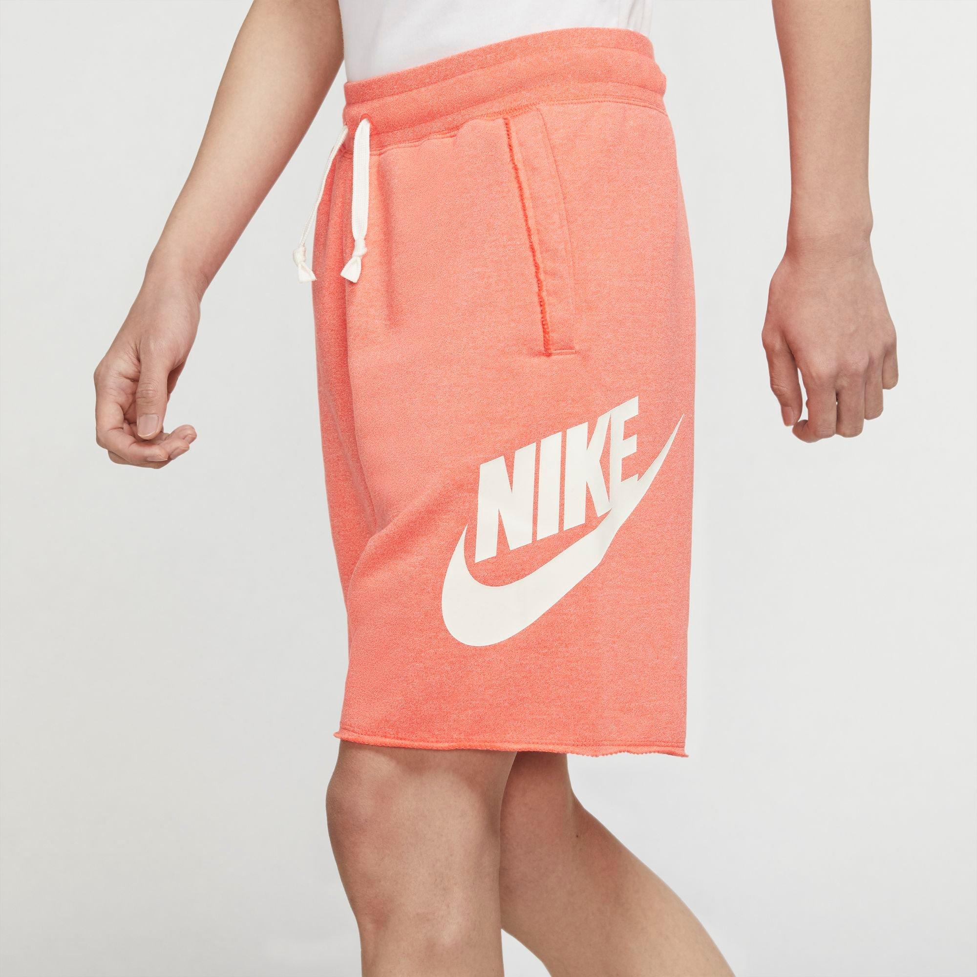 Nike alumni cheap shorts orange